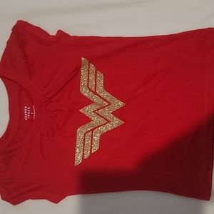 Red wonder woman shirt